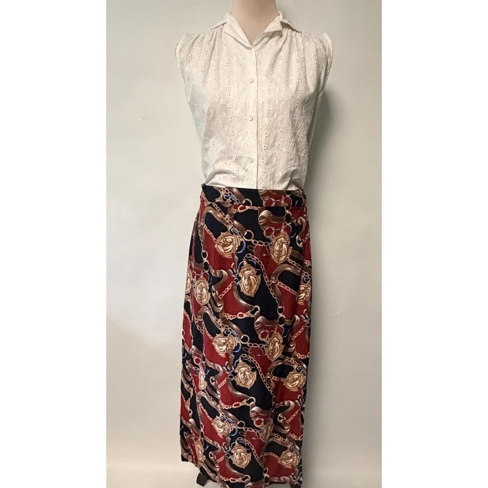 Vintage White Eyelet Lace Sleeveless Top Cottagecore Button Up Cowgirl Small